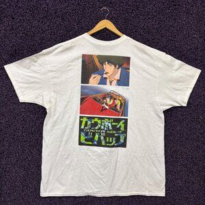 Cowboy Bebop Spike and Faye Oversized T-Shirt Size Extra Large